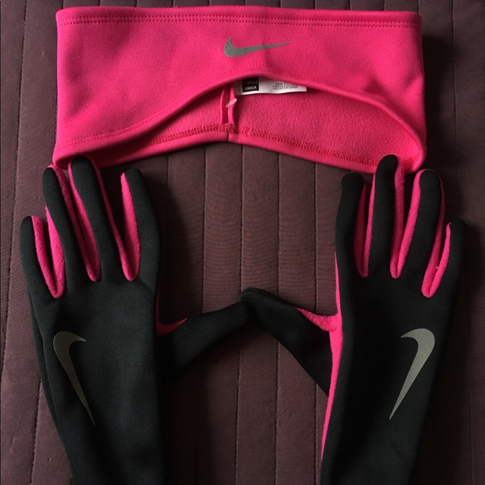 Nike Headband with Gloves